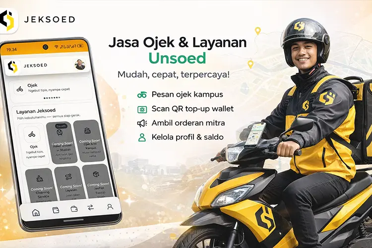 Jeksoed - Jasa Ojek dan Layanan Unsoed